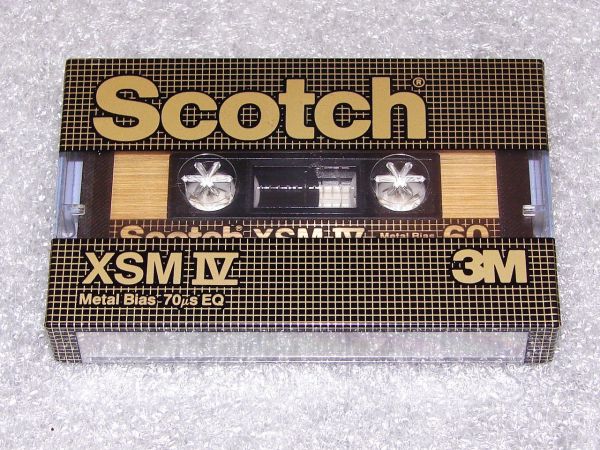 Аудиокассета Scotch XSMIV 60 (US) (1982 - 1986 г.)