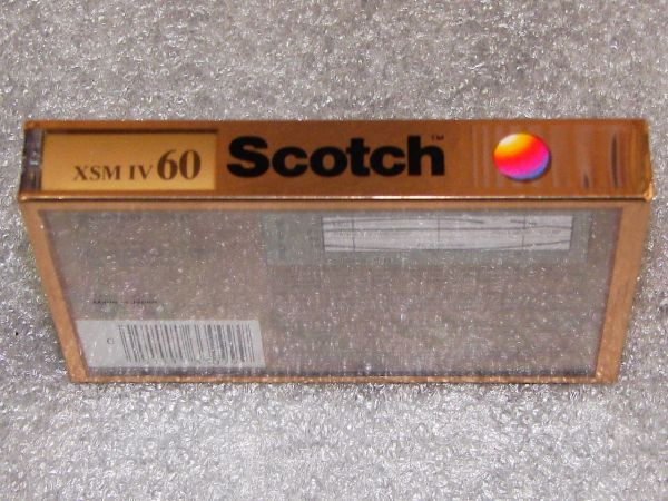 Аудиокассета Scotch XSMIV 60 (US) (1987 - 1989 г.)