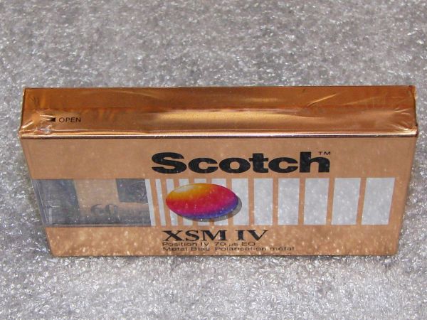 Аудиокассета Scotch XSMIV 60 (US) (1987 - 1989 г.)