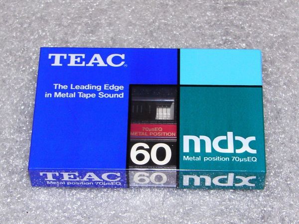 Аудиокассета Teac MDX 60
