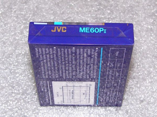 Аудиокассета JVC ME PROII 60 (US) (1983 - 1987 г.)