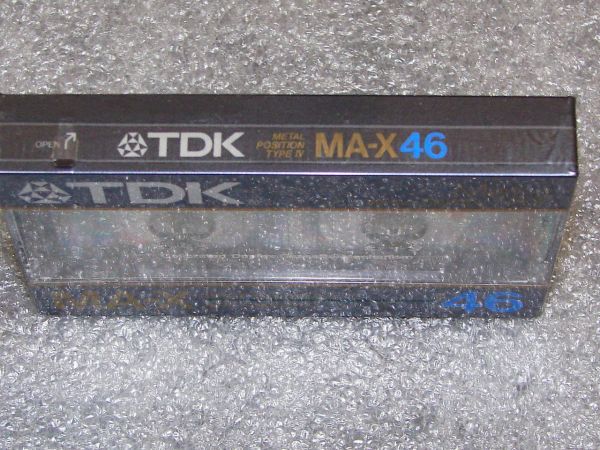 Аудиокассета TDK MA-X 46 (JP) (1985 - 1987 г.)