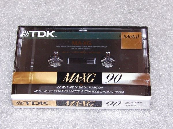 Аудиокассета TDK MA-XG 90 (EU) (1990 - 1995 г.)