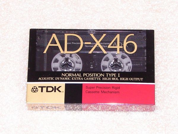 Аудиокассета TDK AD-X 46 (JP) (1989 г.)