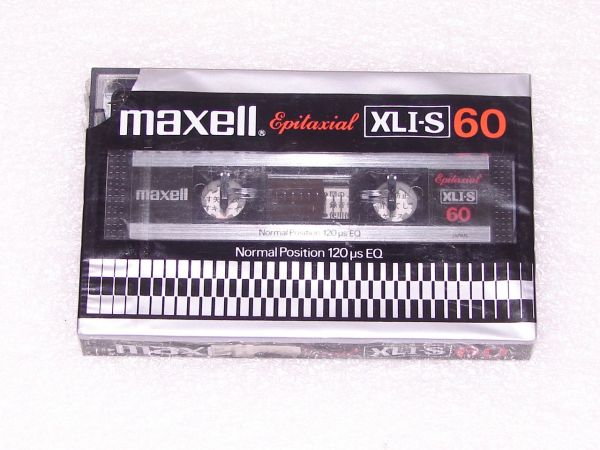 Аудиокассета Maxell XLl-S 60 (JP) (1980 - 1982 г.)