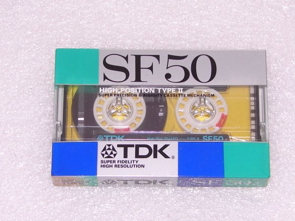 Аудиокассета TDK SF 50 (JP) (1987 - 1988 г.)