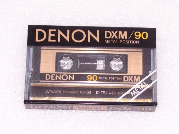 Аудиокассета DENON DXM 90 (JP) (1981 г.)