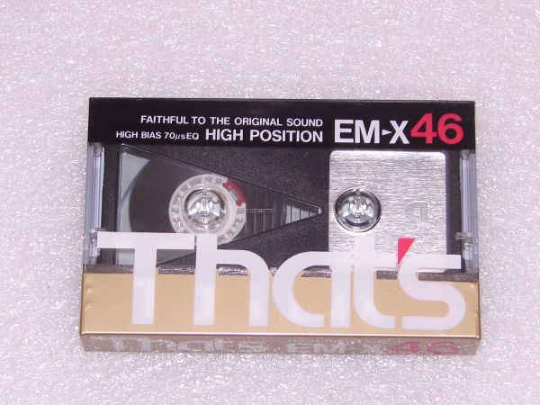Аудиокассета That's EM-X 46 (JP) (1983 г.)