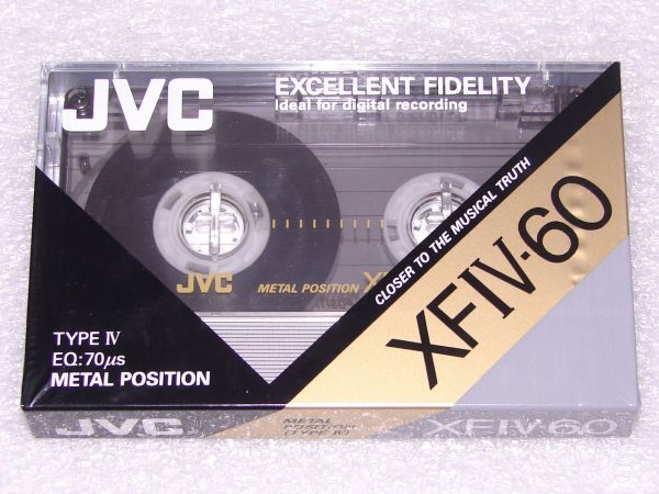 Аудиокассета JVC XFIV 60 (US) (1990 - 1991 г.)