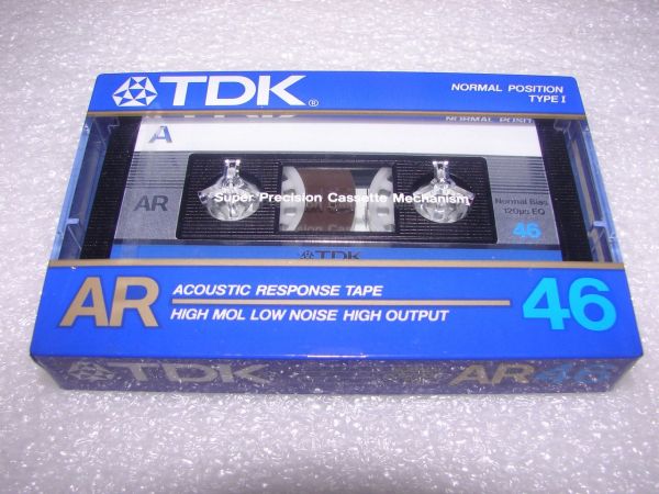 Аудиокассета TDK AR 46 (JP) (1985 - 1986 г.)