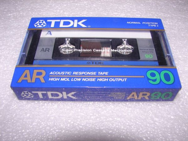 Аудиокассета TDK AR 90 (JP) (1985 - 1986 г.)