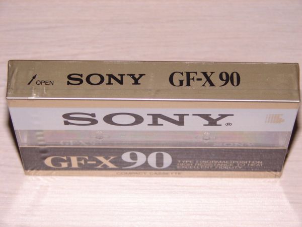 Аудиокассета Sony GF-X 90 (AS) (1985 г.)