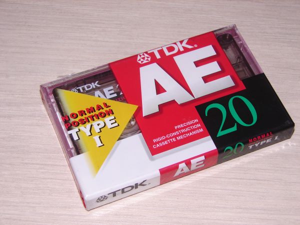 Аудиокассета TDK AE 20 (JP) (1998 г.)