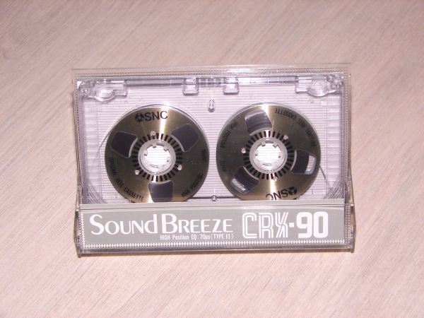 Аудиокассета SoundBreeze CRX-90 used