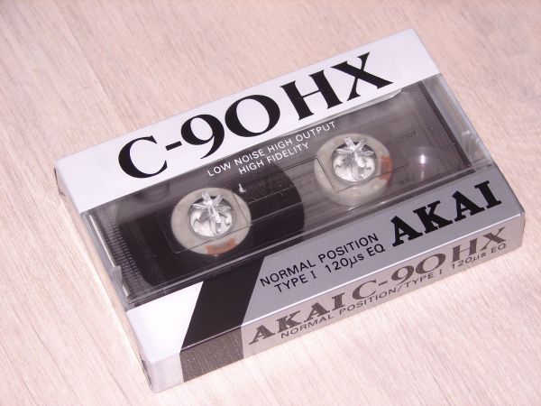 Аудиокассета AKAI C-90 HX
