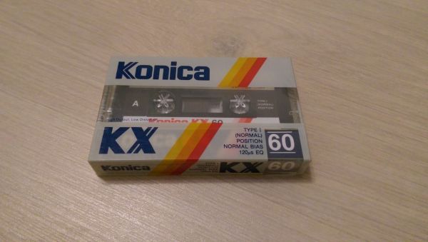 Аудиокассета Konica KX 60 (EU) (1987 - 1989 г.)