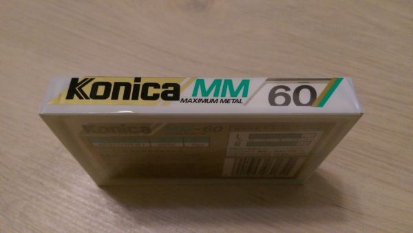 Аудиокассета Konica MM 60 (JP) (1984 - 1986 г.)