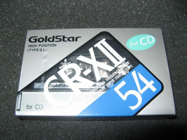 Аудиокассета Goldstar CR-XII 54 (JP)