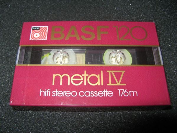 Аудиокассета Basf Metal IV 120 (EU) (1982 - 1983 г.)