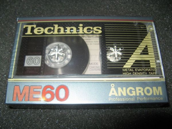 Аудиокассета TECHNICS ME 60 Angrom (EU) (1985 - 1987 г.)