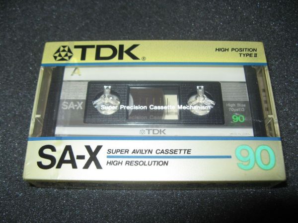 Аудиокассета TDK SA-X 90 (JP) (1985 - 1987 г.)