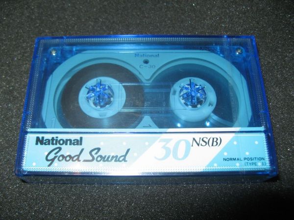 Аудиокассета NATIONAL good sound 30NS (JP) (1985 - 1986 г.)