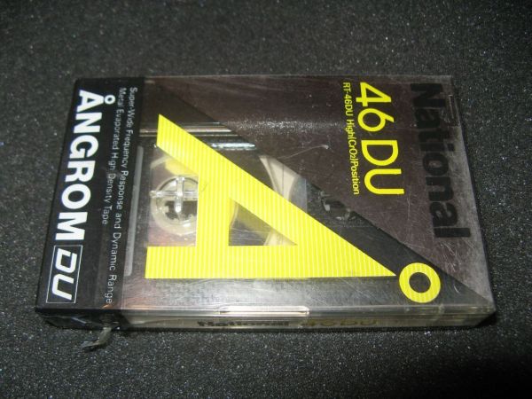 Аудиокассета NATIONAL 46DU Angrom (JP) (1984 г.)