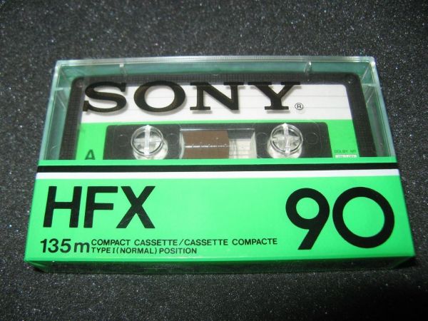 Аудиокассета Sony HFX 90 (US) (1978 - 1981 г.)