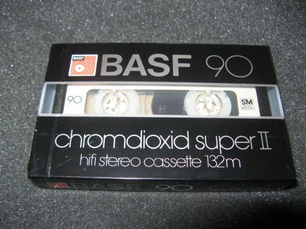 Аудиокассета BASF Chromdioxid SuperII 90 (EU) (1981 г.)