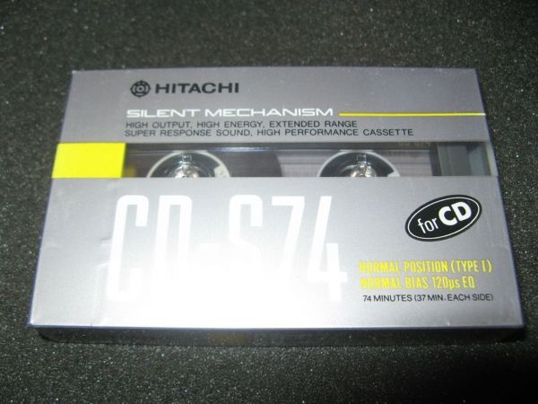 Аудиокассета HITACHI CD-S 74 (JP) (1988 - 1989 г.)