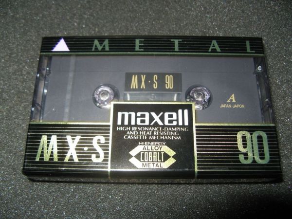 Аудиокассета MAXELL MX-S 90 (EU) (1992 - 1996 г.)