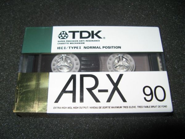 Аудиокассета TDK AR-X 90 (US) (1988 г.)