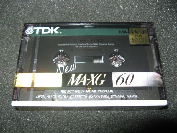 Аудиокассета TDK MA-XG 60 (US) (1990 г.)