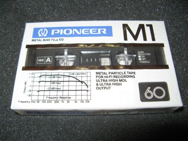Аудиокассета Pioneer m1 60 (EU) (1981 - 1982 г.)