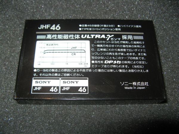 Аудиокассета Sony JHF 46 (JP) (1978 - 1981 г.)