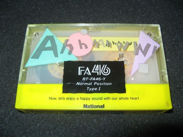 Аудиокассета National RT-FA 46-Y (JP) (1987 - 1988 г.)