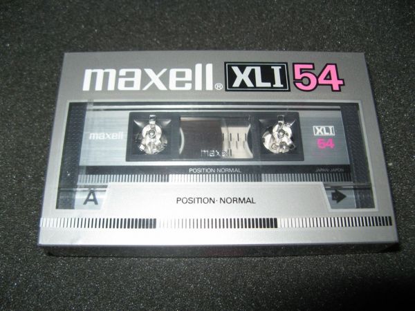 Аудиокассета Maxell XLI 54 (JP) (1985 - 1987 г.)