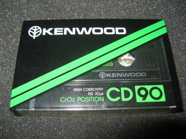 Аудиокассета Kenwood CD 90 (Японский рынок) (1982 - 1984г.)