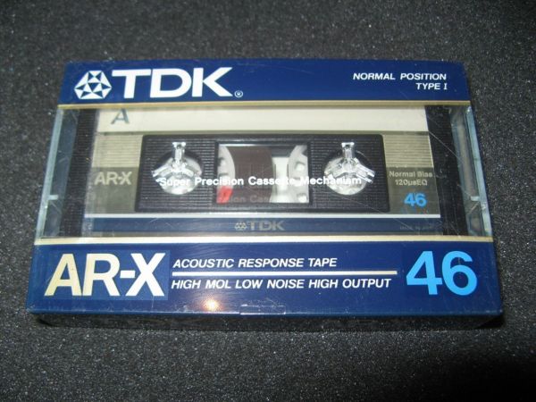 Аудиокассета TDK AR-X 46 (JP) (1985 - 1986)