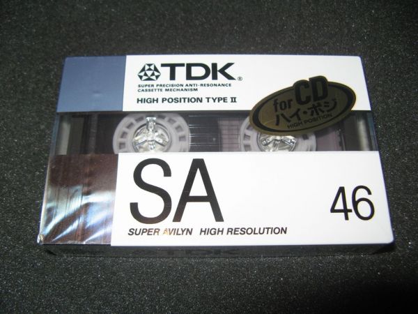 Аудиокассета TDK SA 46 (JP) (1987 - 1988 г.)