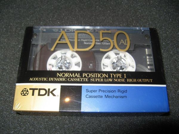 Аудиокассета TDK AD 50 (JP) (1988 - 1989 г.)