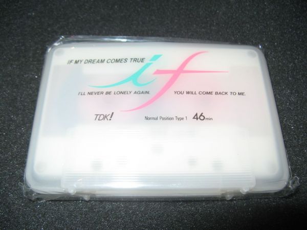 Аудиокассета TDK IF WHITE 46 (JP) (1987 - 1988 г.)