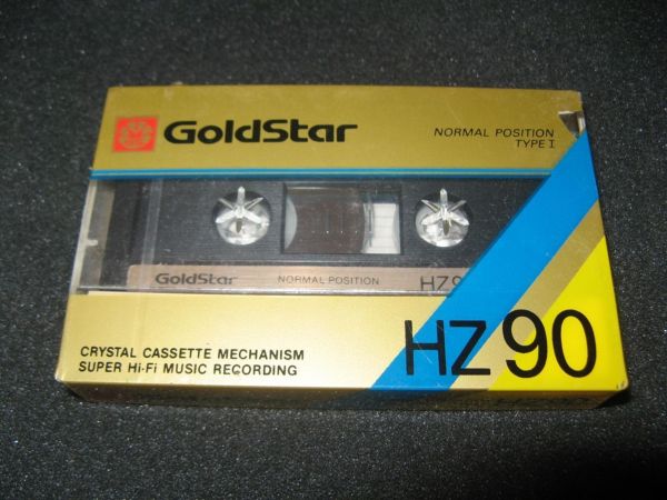 Аудиокассета Goldstar HZ 90 (EU) (1986 - 1988 г.)