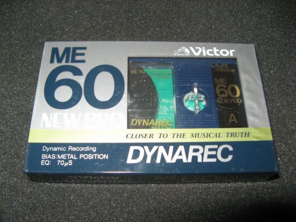 Аудиокассета Victor ME New PRO 60 (JP) (1985 - 1986 г.)