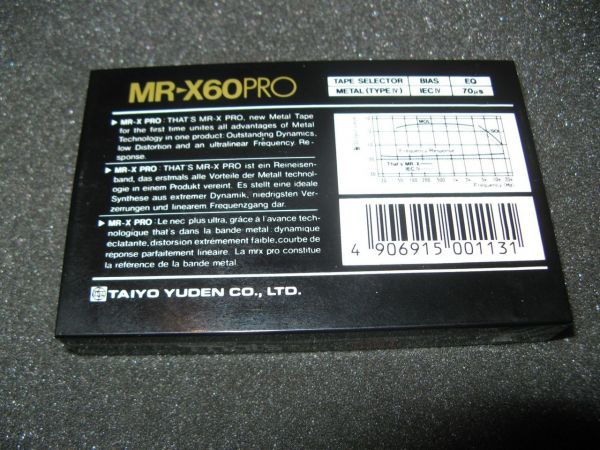 Аудиокассета That's MR-X 60 (EU) (1989 г.)