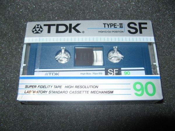 Аудиокассета TDK SF 90 (EU) (1986 - 1987 г.)