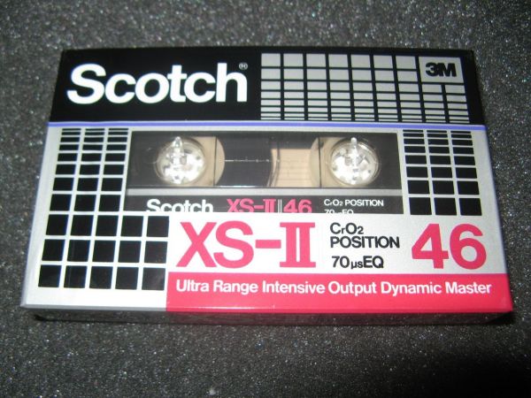 Аудиокассета Scotch XS-2 46 (JP) (1982 - 1986 г.)