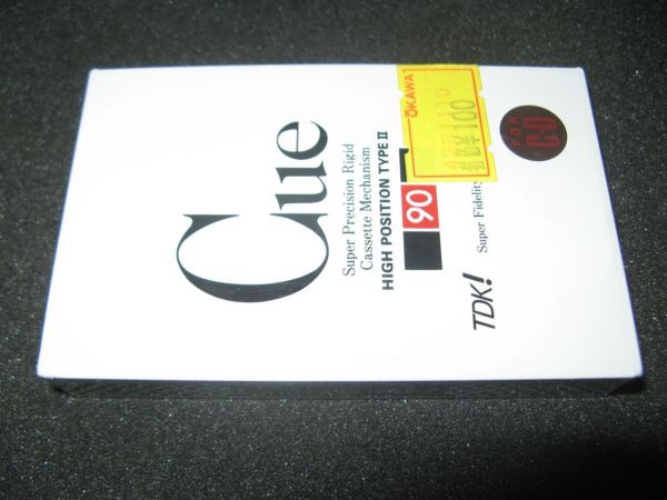 Аудиокассета TDK CUE WHITE 90 (JP) (1989 г.)