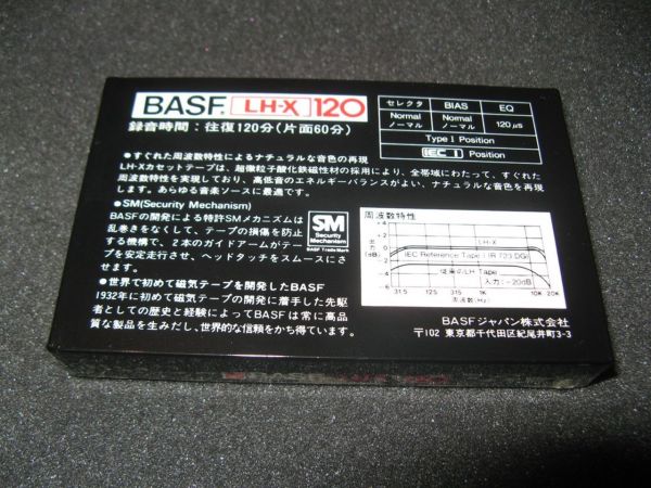 Аудиокассета BASF LH-X 120 (JP) (1982 - 1984 г.)