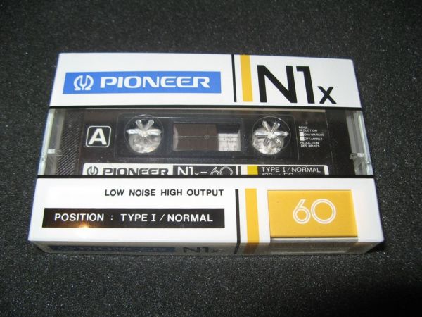 Аудиокассета Pioneer N1x 60 (SA) (1983 - 1984 г.)